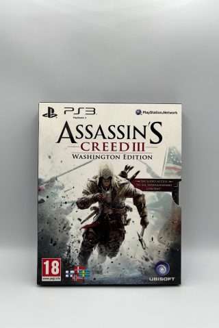 Assassin's Creed III Washington Edition(PS3) - Kode er brugt