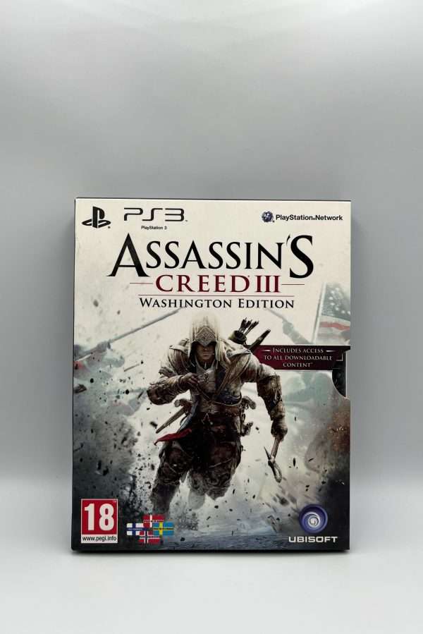 Assassin's Creed III Washington Edition(PS3) - Kode er brugt