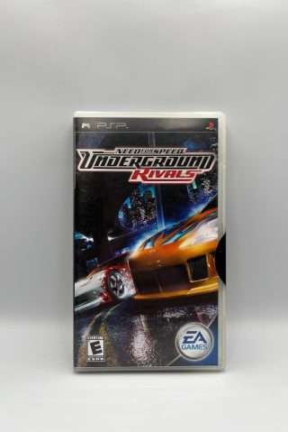 Need For Speed: Underground: Rivals(PSP) - US Cover