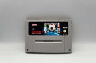 Champions World Class Soccer(SNES: Løse spil)