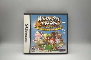 Harvest Moon DS: Sunshine Islands(DS) - US cover