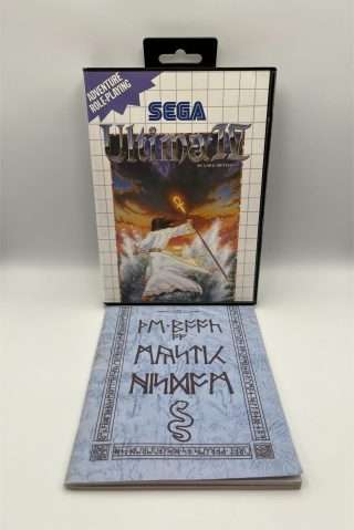 Ultima IV: Quest of the Avatar m. bog(Sega Master) - se billeder
