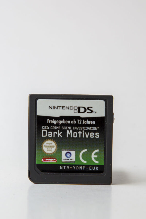 Crime Scene Investigation: Dark Motives(DS: Løse spil)