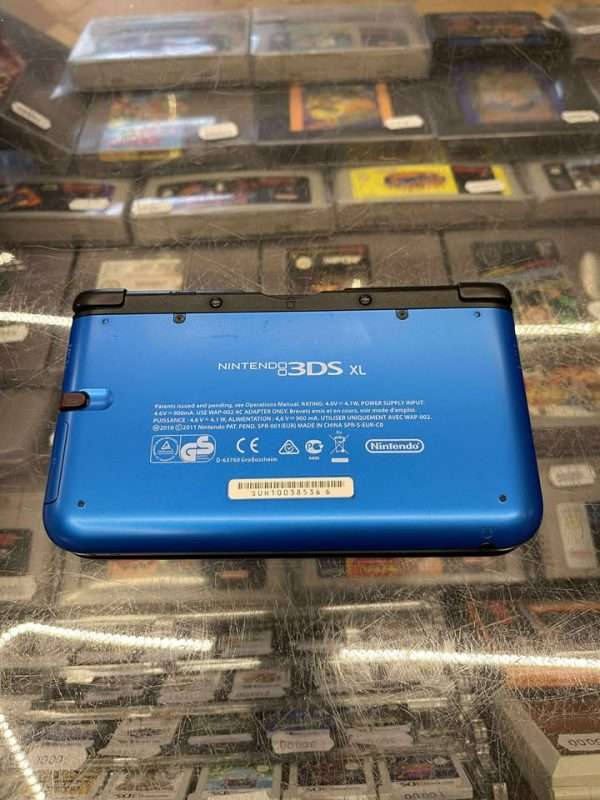 3DS XL: Metallic Blue inkl. oplader #1 - Billede 2
