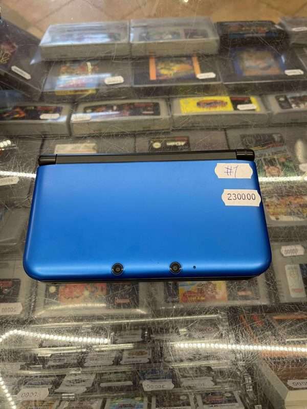 3DS XL: Metallic Blue inkl. oplader #1 - Billede 3