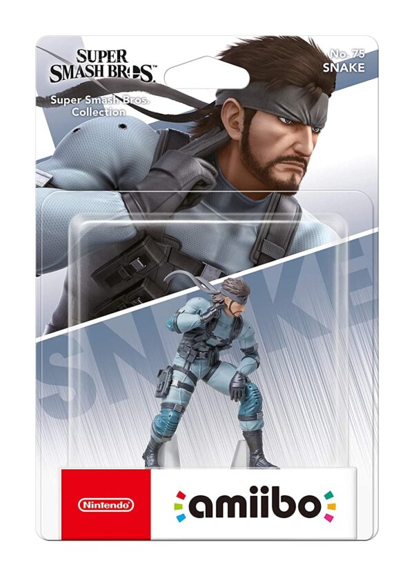 Smash: No. 75 - Snake (i original emballage)(Amiibo)