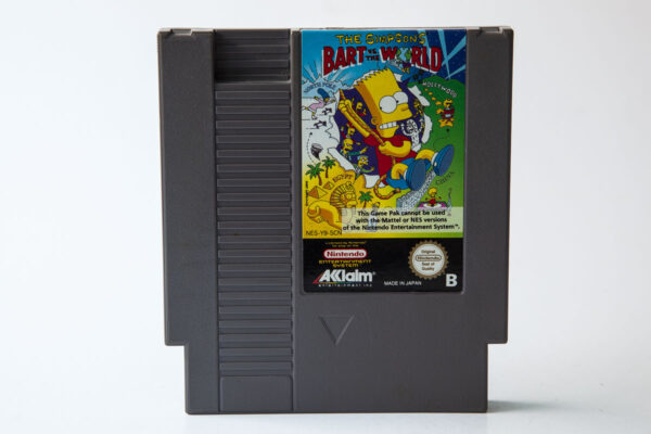 The Simpsons: Bart vs. The World(NES: Løse spil)