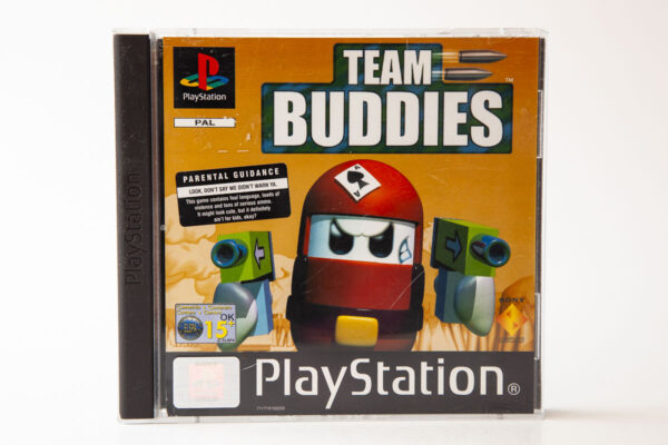 Jeu PlayStation 1 – Team Buddies, Occasion, Bon État, Stratégie