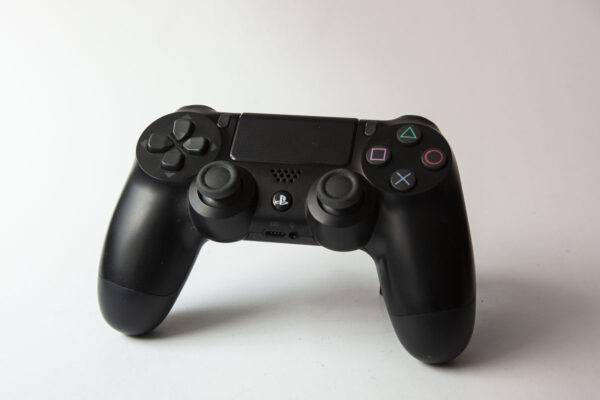 Playstation 4-controller(sort)(PS4 Brugt)