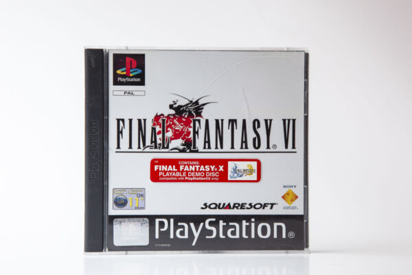 Final Fantasy VI(uden klistermærke på forsiden)(PS1)