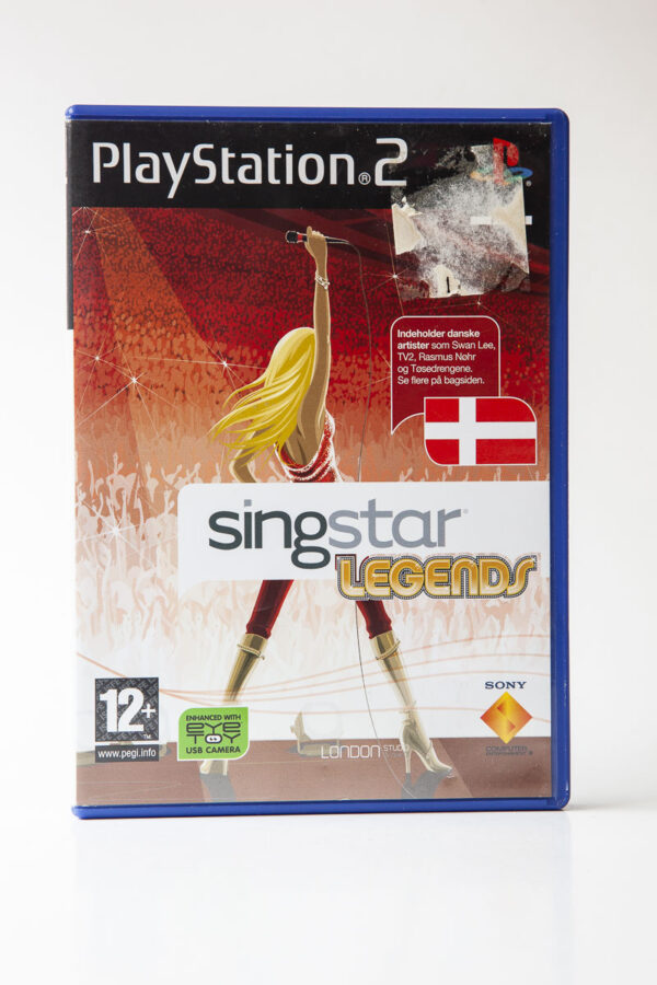 SingStar Legends(dansk)(PS2) - VANDSKADET