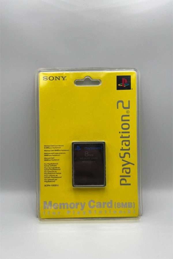 8 MB Memory card i original emballage(PS2) - Sealed