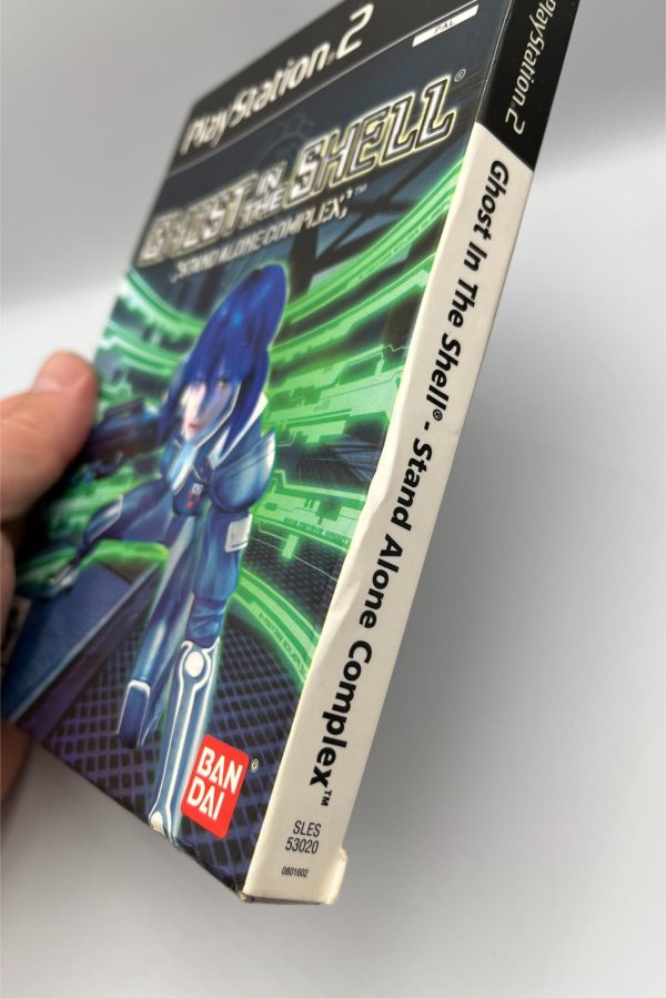 Ghost in the Shell: Stand Alone Complex i papsleeve(PS2) - se billeder og beskrivelse - Image 2