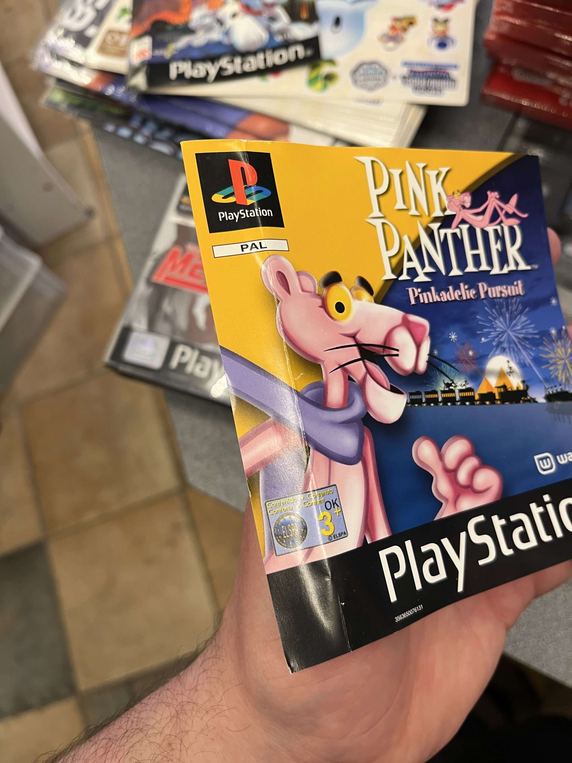 Pink Panther: Pinkadelic Pursuit(PS1) - se billeder - Billede 2
