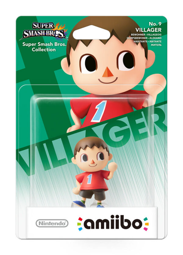 Smash: No. 09 - Villager (i original emballage)(Amiibo)