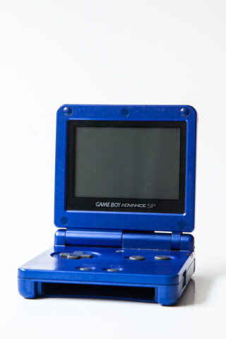 Gameboy Advance SP 001(blue/cobalt) inkl. oplader #1