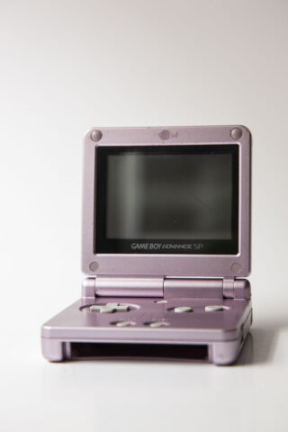 Gameboy Advance SP 001(pink) inkl. oplader #1