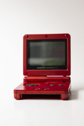 Gameboy Advance SP 001(rød) inkl. oplader #1