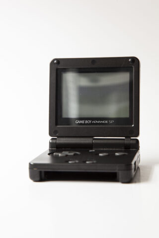 Gameboy Advance SP 001 (Onyx black (sort) inkl. oplader #2