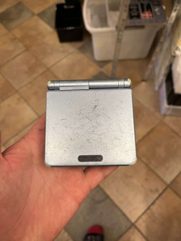 Gameboy Advance SP 001 inkl. oplader(Pearl Blue) #1 - Image 3