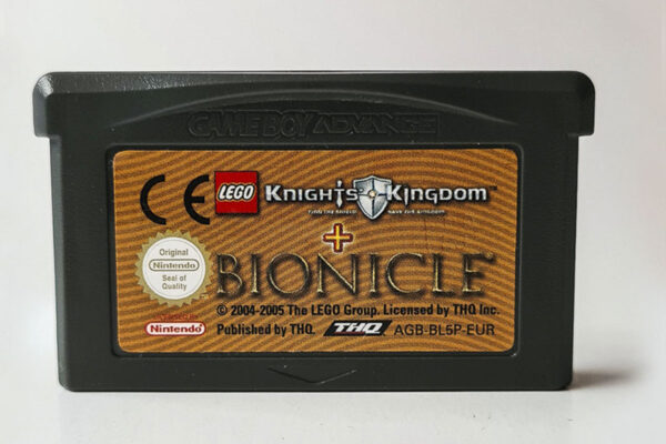 2 Games: LEGO: Knights' Kingdom + Bionicle(GB Advance)