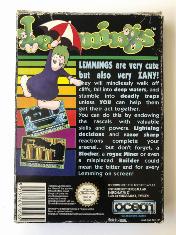 Lemmings(NES: Spil i original emballage) #4 - Image 8