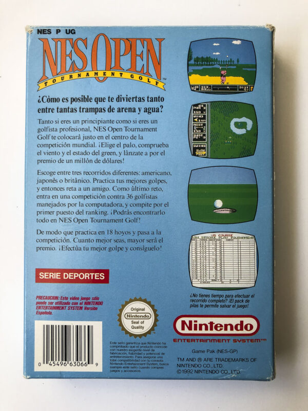NES Open Tournament Golf(NES: Spil i original emballage) - Image 7
