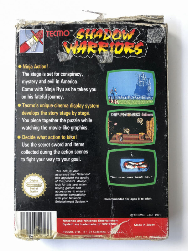 Shadow Warriors(NES: Spil i original emballage) #8 - Image 6