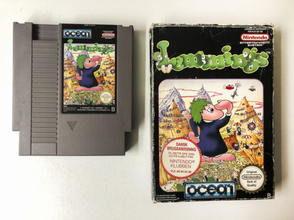 Lemmings(NES: Spil i original emballage) #4