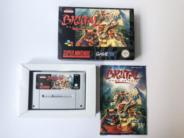 Brutal: Paws of Fury(SNES: Spil i original emballage) #3
