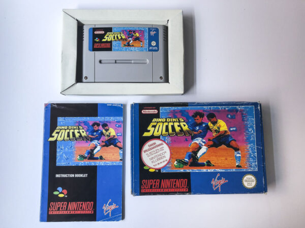Dino Dini's Soccer(SNES: Spil i original emballage) #4