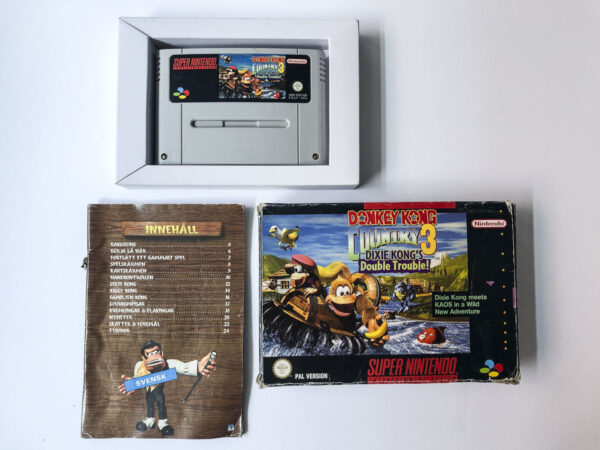Donkey Kong Country 3: Dixie Kong's Double Trouble!(SNES: Spil i original emballage) #118