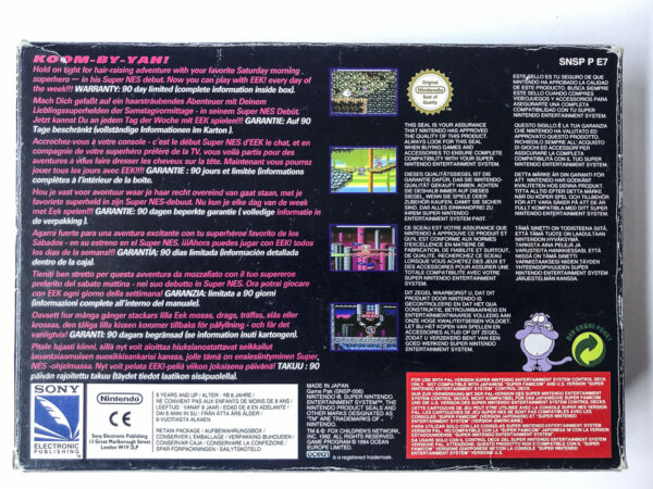 Eek! The Cat(SNES: Spil i original emballage) #8 - Image 5