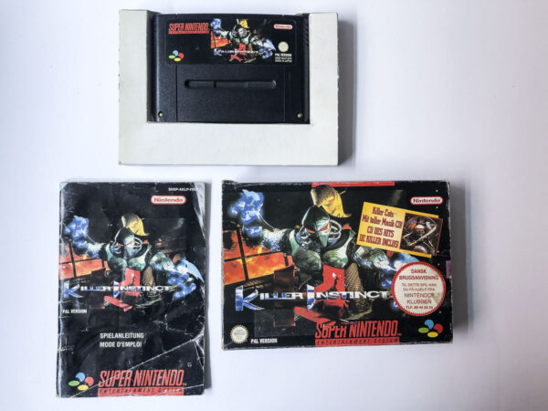 Killer Instinct(SNES: Spil i original emballage) #11