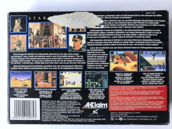 Stargate(SNES: Spil i original emballage) #19 - Image 7