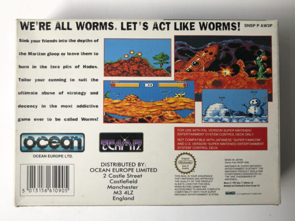 Worms(SNES: Spil i original emballage) #33 - Image 7
