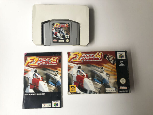 F1 Pole Position 64(N64: Spil i original emballage) #7