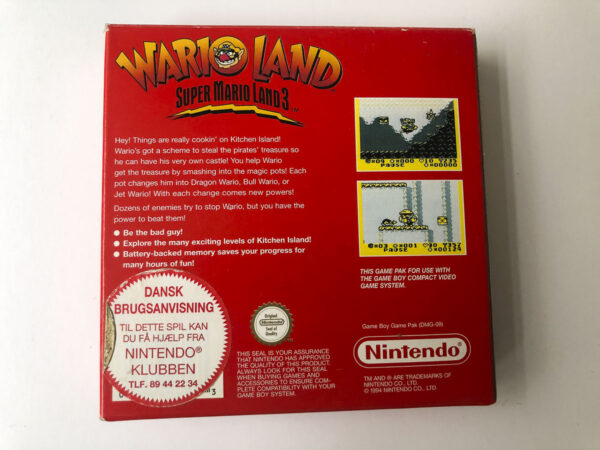 Wario Land: Super Mario Land 3(GB Classic: Spil i original emballage)#7 - Image 6