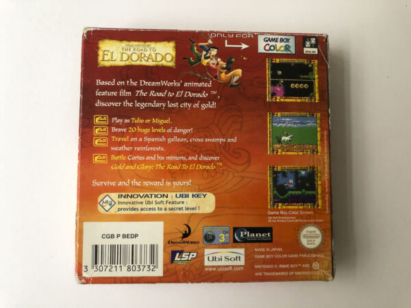 Gold and Glory: The Road to El Dorado(GB Color: Spil i original emballage) #3 - Billede 6