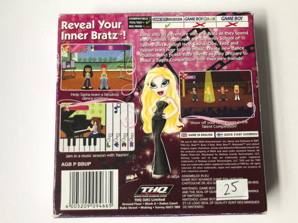 Bratz The Movie(GB Advance: Spil i original emballage) #12 - Image 7