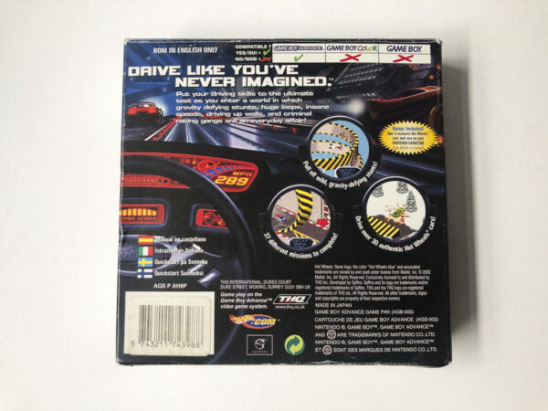 Hot Wheels: Velocity X(GB Advance: Spil i original emballage) - Image 6