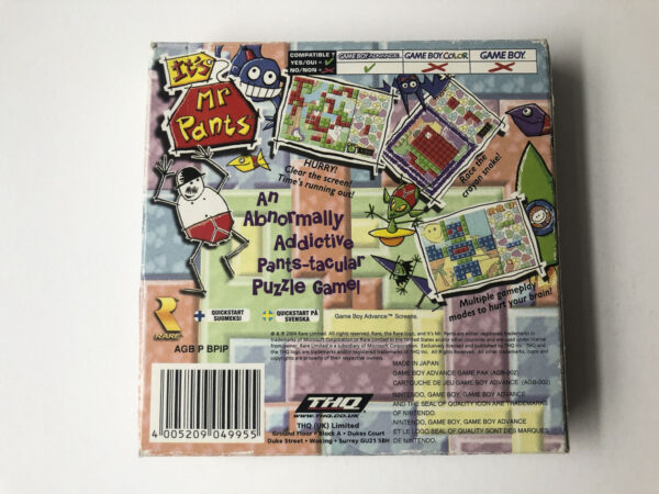 It's Mr. Pants(GB Advance: Spil i original emballage) #24 - Image 6
