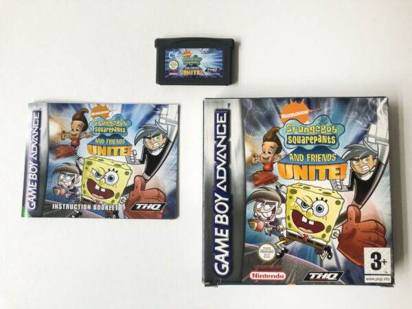 Spongebob Squarepants and Friends Unite!(GB Advance: Spil i original emballage)