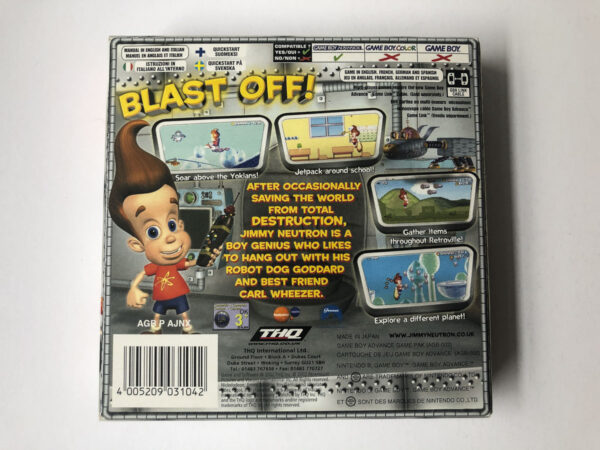 Jimmy Neutron: Boy Genius(GB Advance: Spil i original emballage) #26 - Image 7