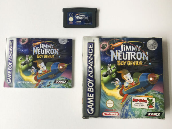 Jimmy Neutron: Boy Genius(GB Advance: Spil i original emballage) #26