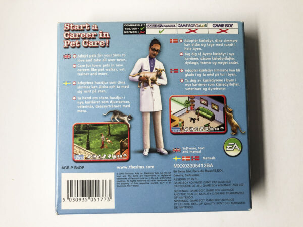 The Sims 2: Pets(GB Advance: Spil i original emballage) - Image 8