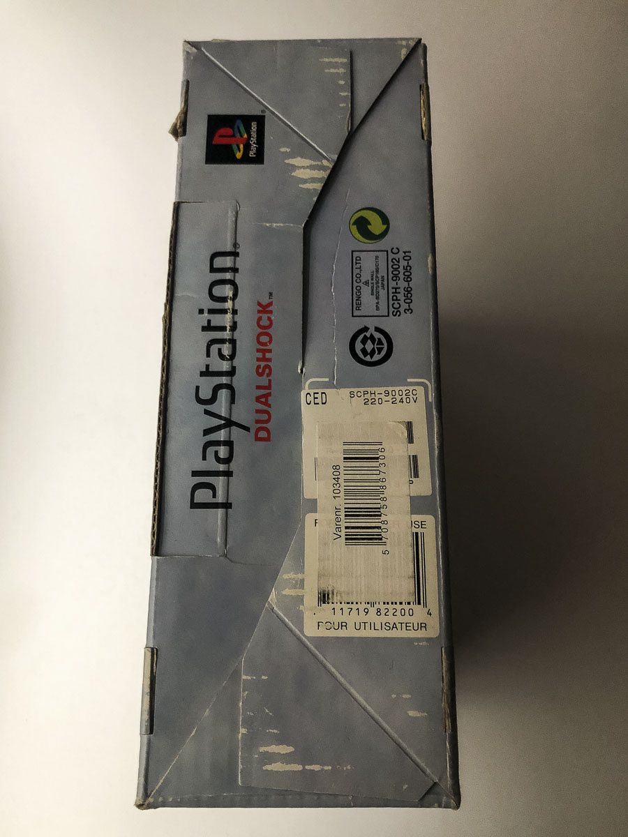 Playstation 1 i original emballage – Nintendopusheren