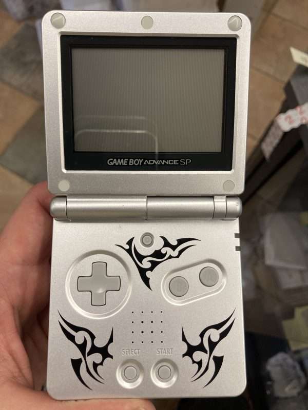 Gameboy Advance SP 001(tribal) inkl. oplader #1 - Image 4