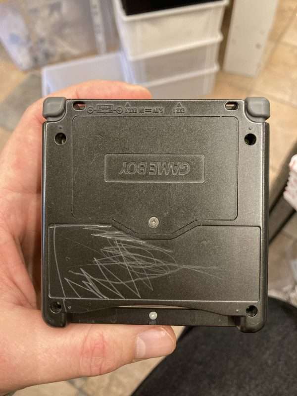 Gameboy Advance SP 001(Onyx Black (sort) inkl. oplader #1 - Image 3