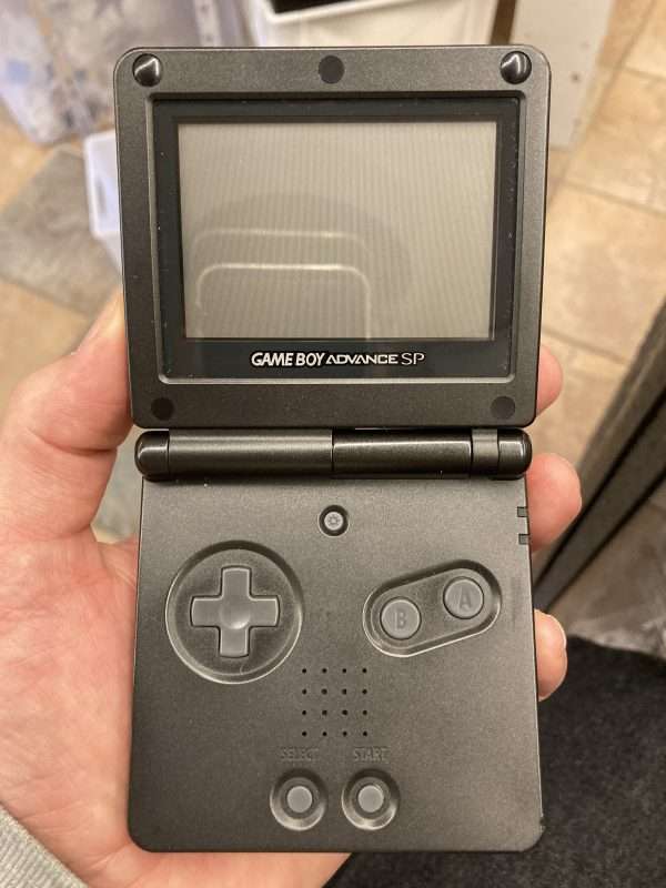 Gameboy Advance SP 001(Onyx Black (sort) inkl. oplader #1 - Image 4